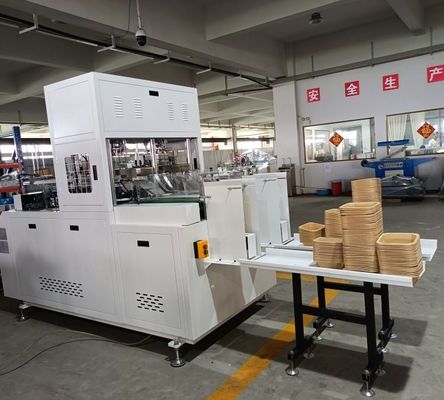 트레이 용지 도시락 기계 자동 50-70/Min 8KW